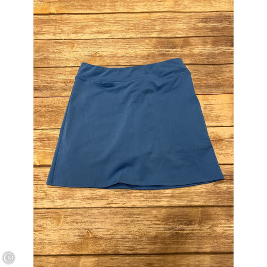 Athletic Skort By Adidas In Blue, Size: Xs