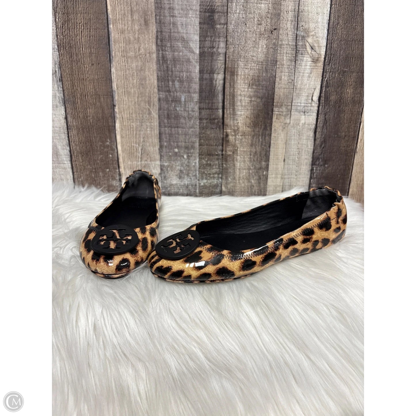 Shoes Designer By Tory Burch In Animal Print, Size: 7.5