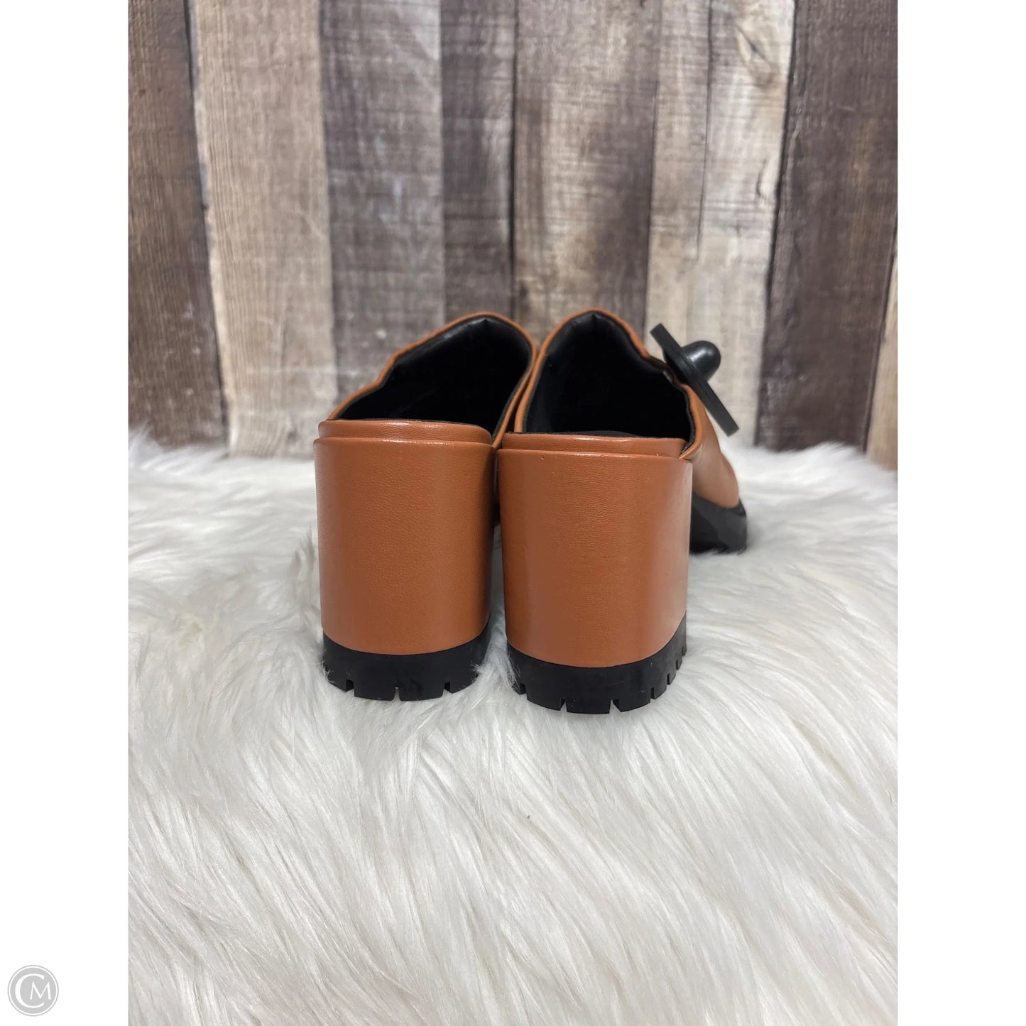 Shoes Heels Block By Aerosoles In Brown, Size: 8