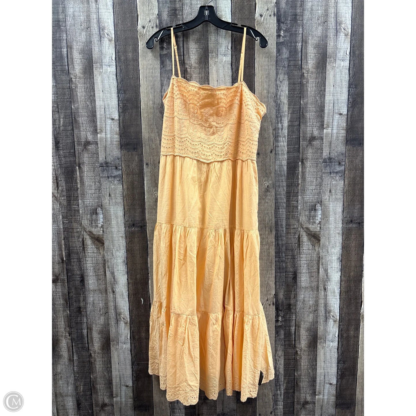 Dress Casual Maxi By American Eagle In Orange, Size: Xl