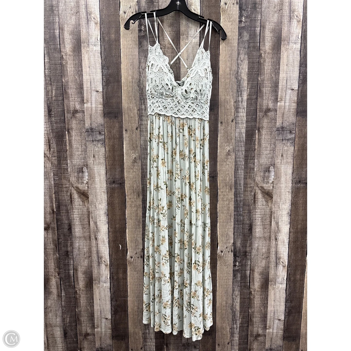 Dress Casual Maxi By Blue B In Green, Size: L