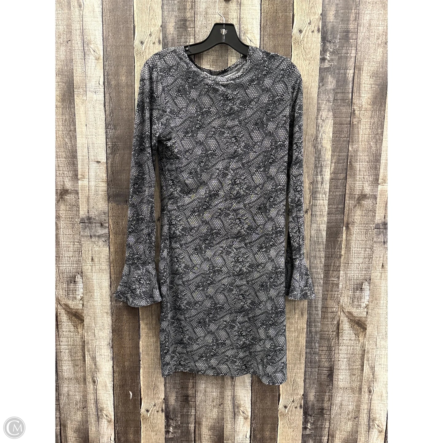 Dress Casual Midi By Michael By Michael Kors In Black, Size: S