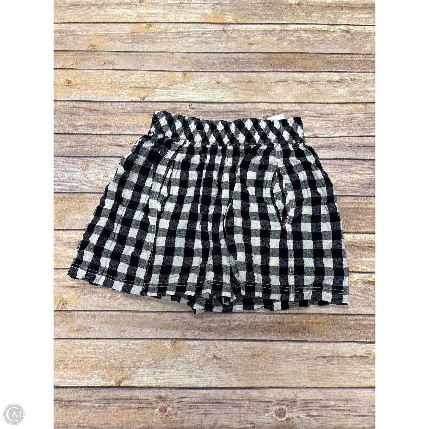 Shorts By Free People In Checkered Pattern, Size: Xs