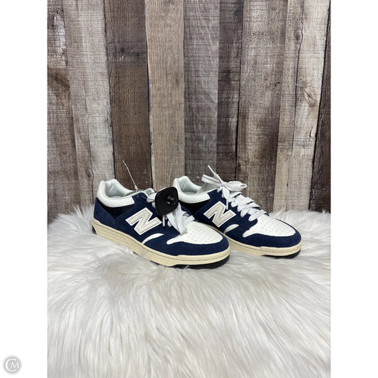 Shoes Athletic By New Balance In Blue & White, Size: 7.5