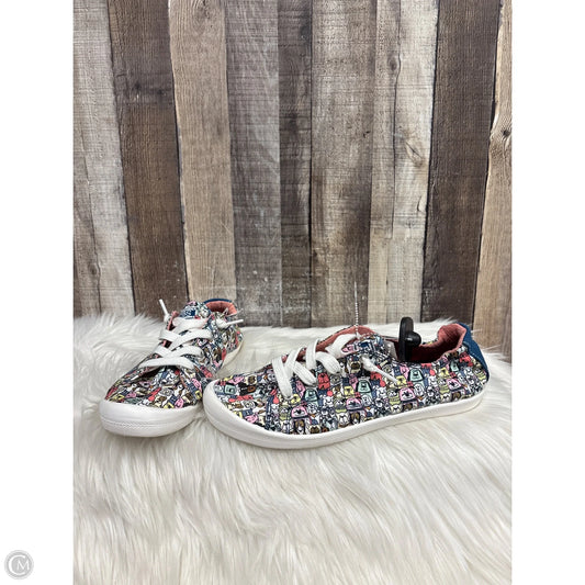 Shoes Sneakers By Bobs In Multi-colored, Size: 10