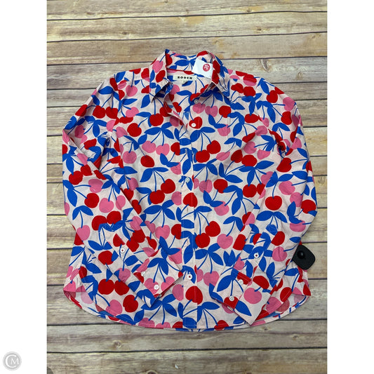 Top Long Sleeve By Boden In Multi-colored, Size: Xs