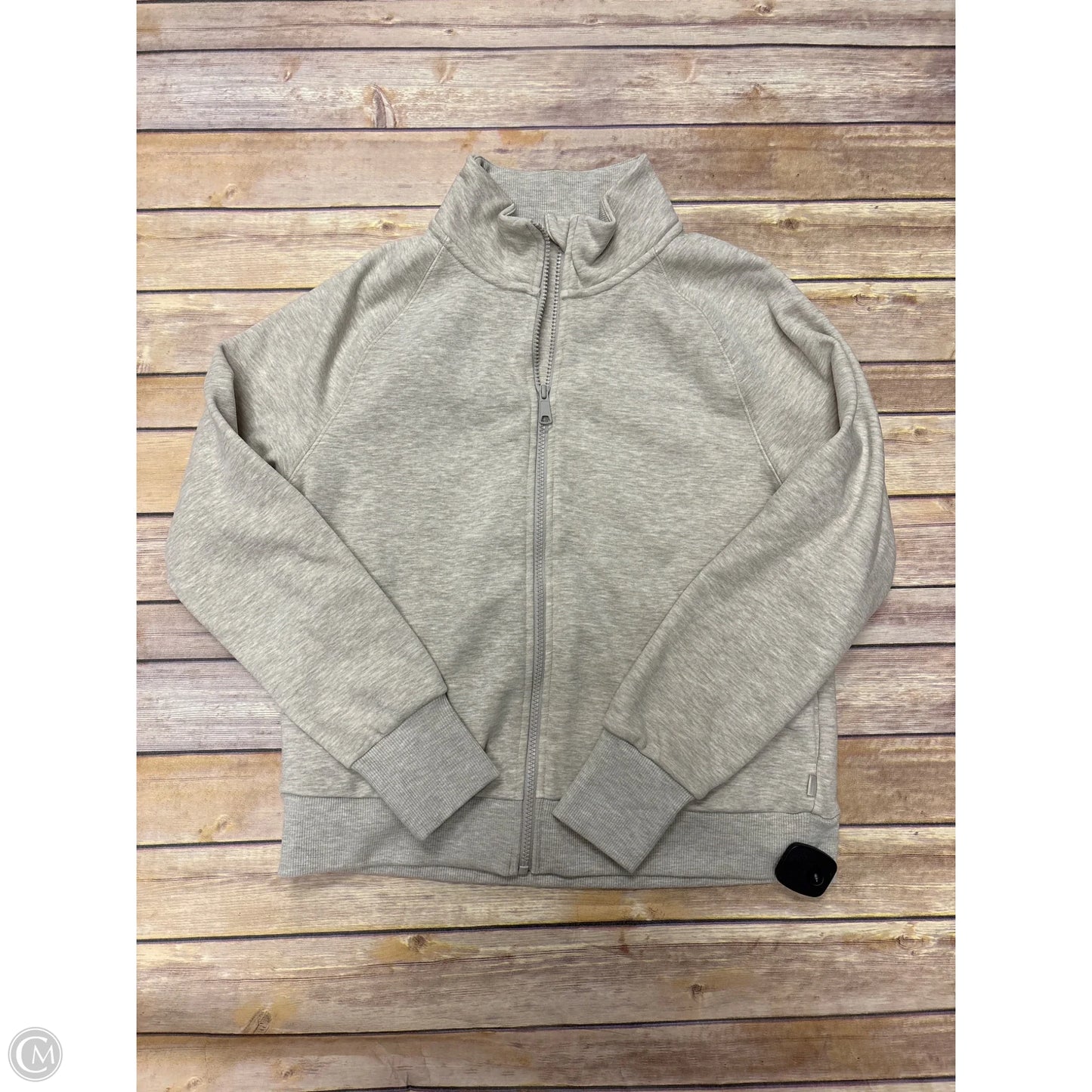 Athletic Jacket By Mondetta In Beige, Size: S