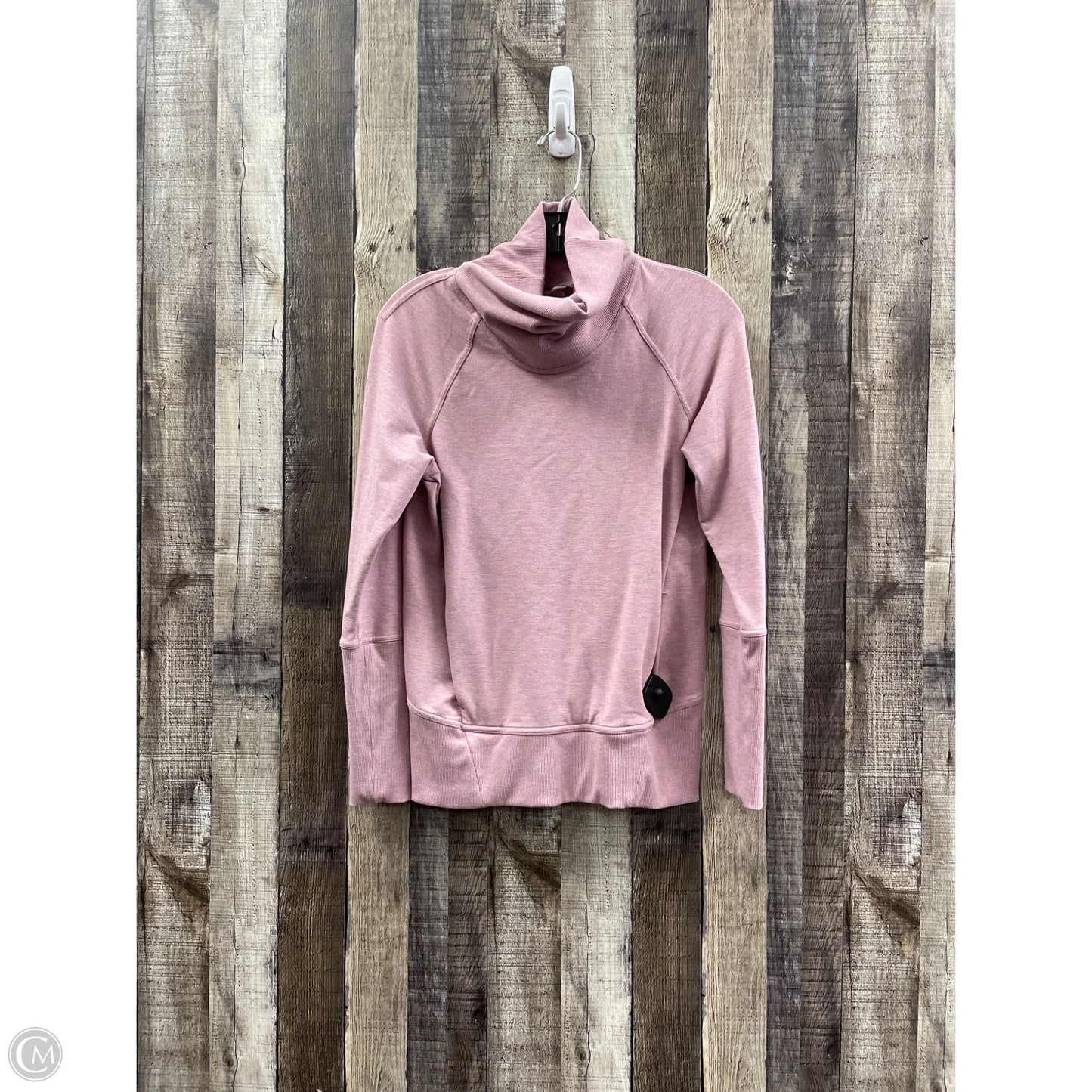 Athletic Sweatshirt Collar By Lululemon In Pink, Size: 2