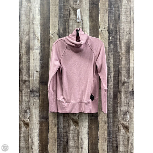 Athletic Sweatshirt Collar By Lululemon In Pink, Size: 2
