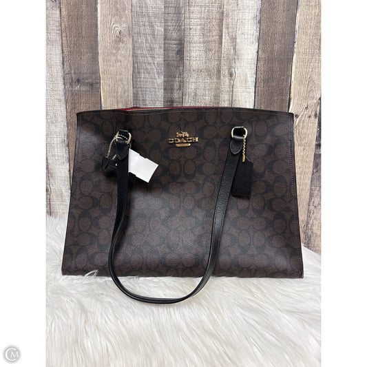 Tote Designer By Coach, Size: Large