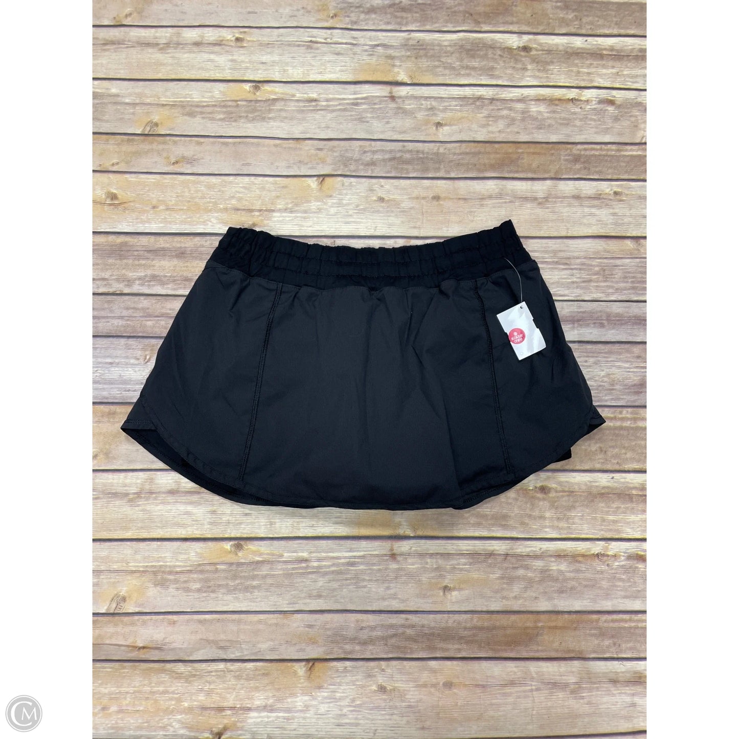 Athletic Skort By Lululemon In Black, Size: 8