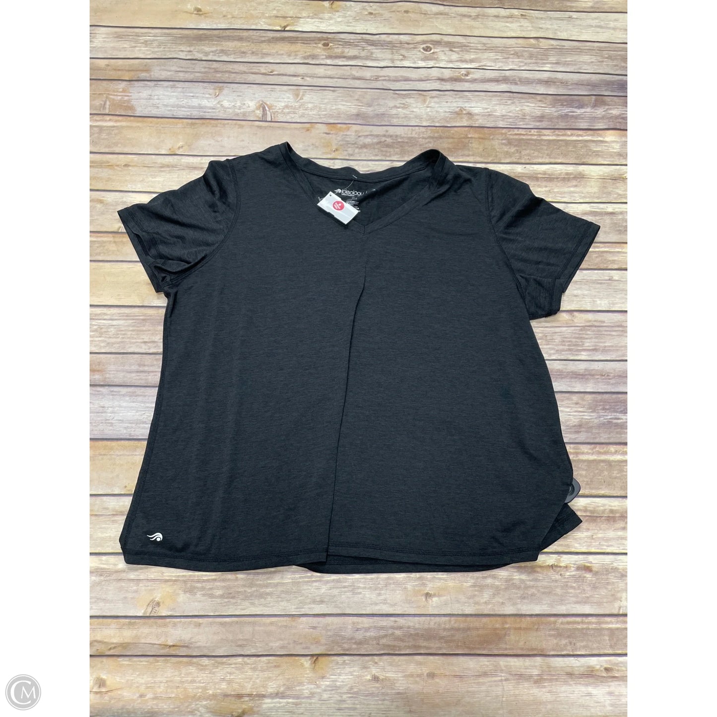 Athletic Top Short Sleeve By Ideology In Black, Size: 3x