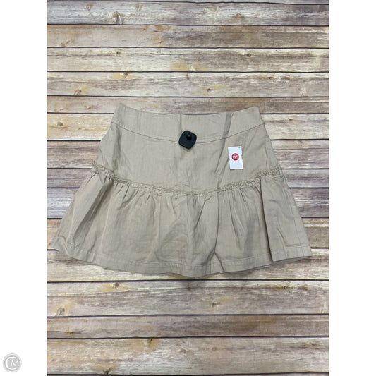 Skirt Mini & Short By Free People In Tan, Size: M