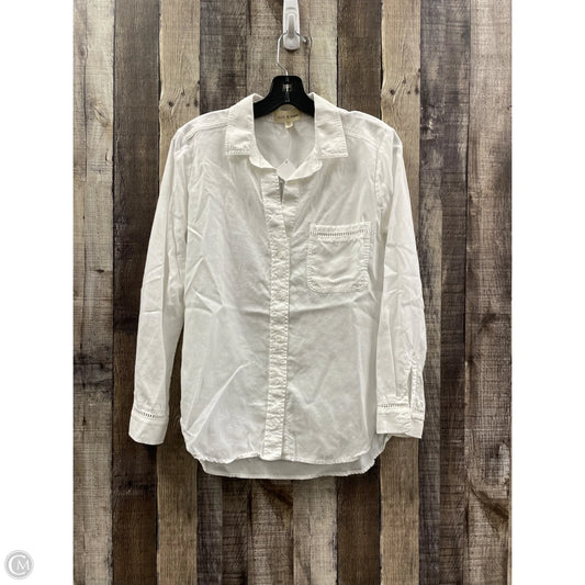 Top Long Sleeve By Cloth & Stone In White, Size: Xs
