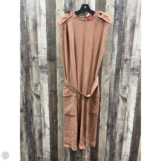 Dress Casual Maxi By Zara In Brown, Size: M