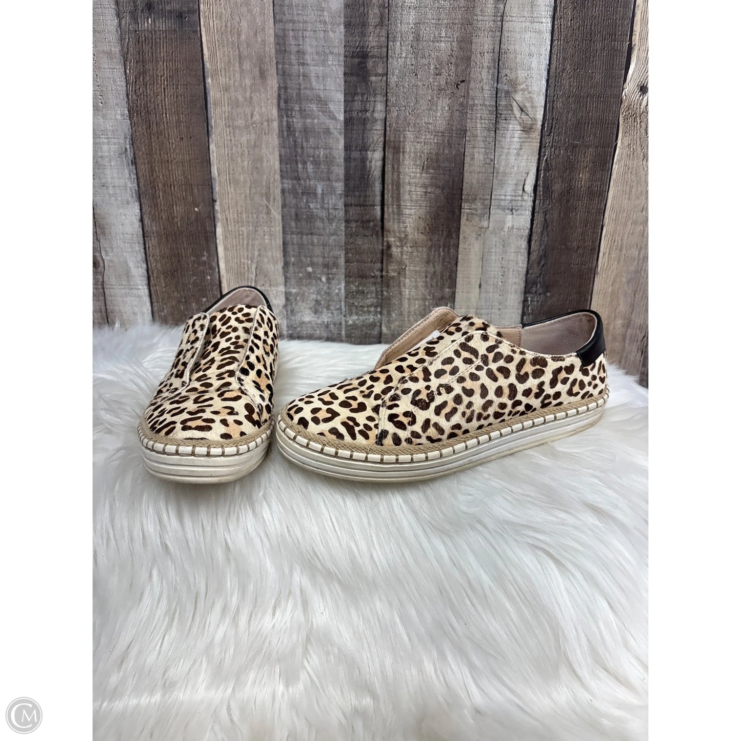 Shoes Flats By Cme In Animal Print, Size: 9