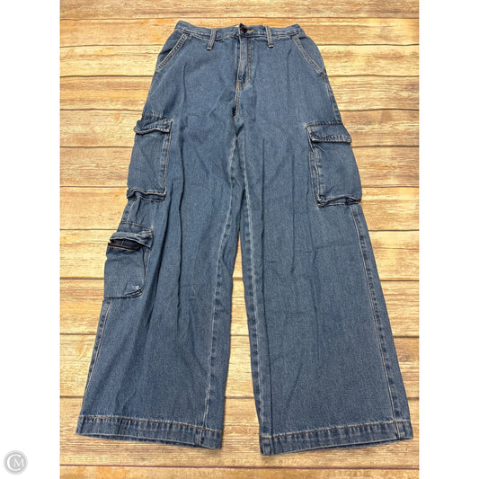 Jeans Wide Leg By Universal Thread In Blue Denim, Size: 6