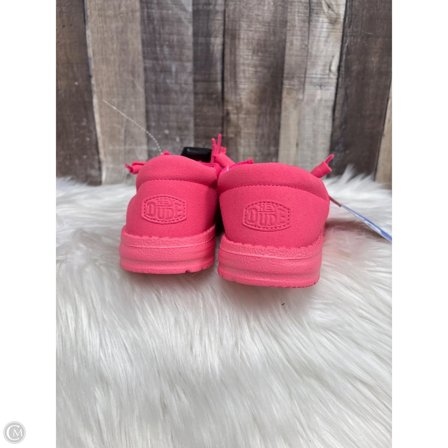 Shoes Sneakers By Hey Dude In Pink, Size: 7