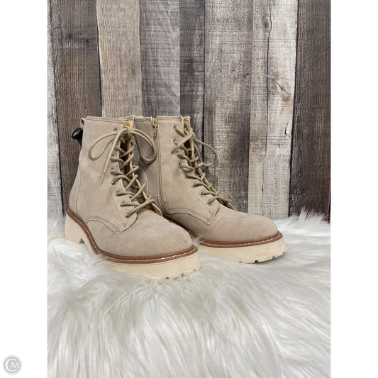 Boots Ankle Heels By Oasis Society In Tan, Size: 10