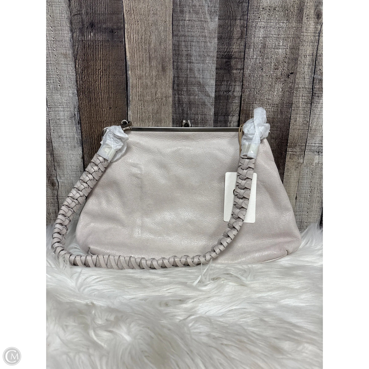 Handbag Leather By Hobo Intl, Size: Large