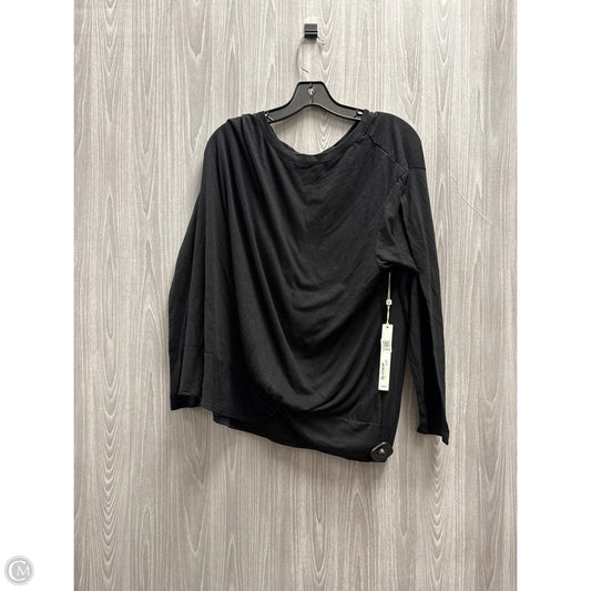 Top Long Sleeve Basic By Caslon In Black, Size: 2x