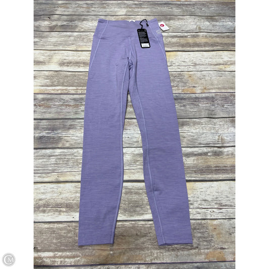 Athletic Leggings By Allbirds In Purple, Size: Xs