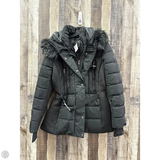 Coat Parka By Michael By Michael Kors In Black, Size: Xl