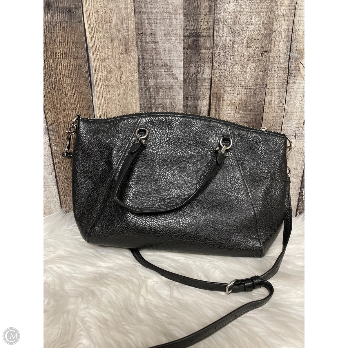 Crossbody Designer By Coach, Size: Medium