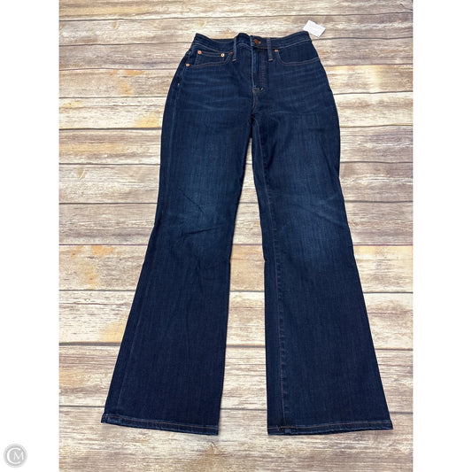Jeans Boot Cut By Madewell In Blue Denim, Size: 4l