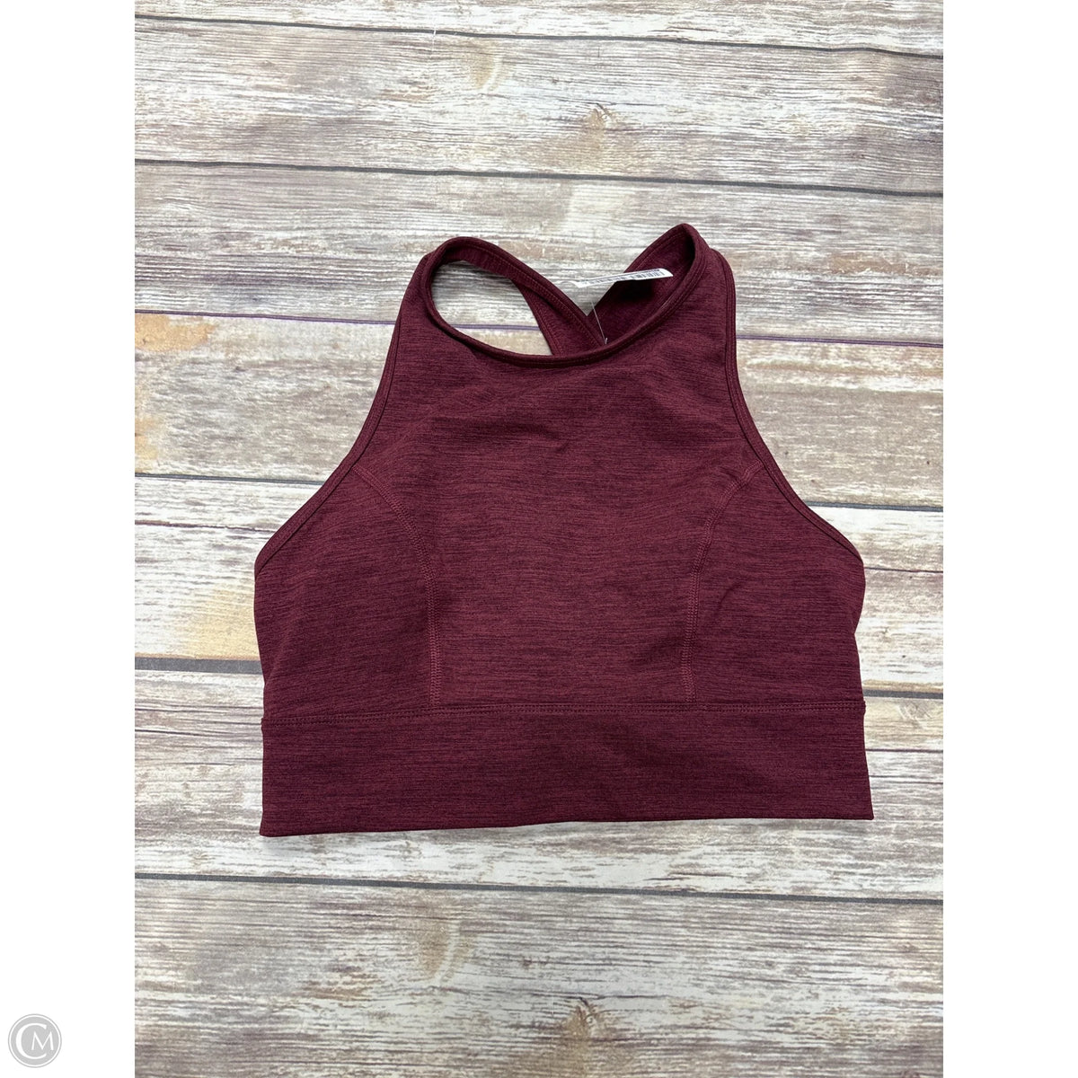 Athletic Bra By Joy Lab In Maroon, Size: M