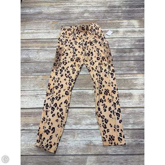 Athletic Leggings By Fabletics In Animal Print, Size: S