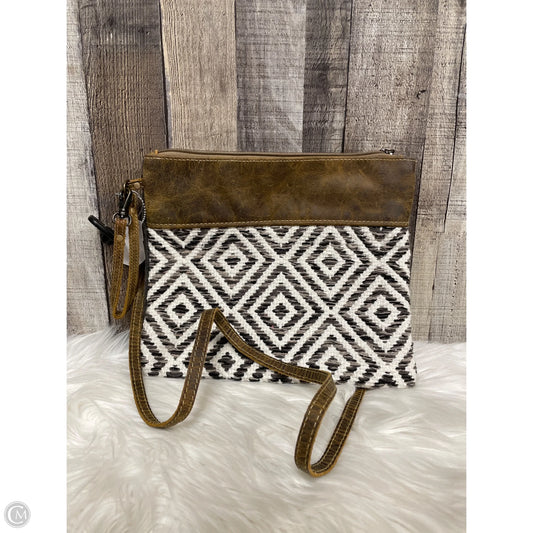 Crossbody Leather By Myra, Size: Large