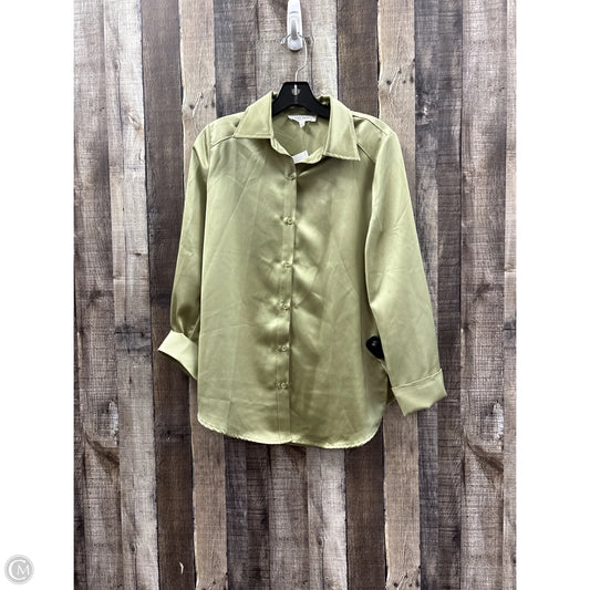 Top Long Sleeve By 12th Tribe In Green, Size: S