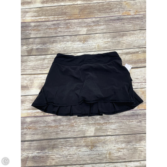 Athletic Skort By Lululemon In Black, Size: 4