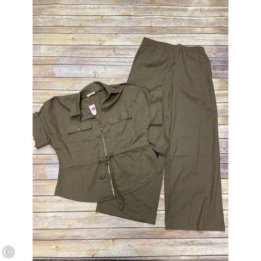 Pants Set 2pc By Sunday Up In Brown, Size: S