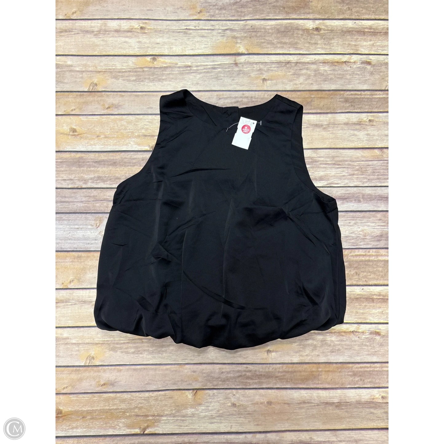 Top Sleeveless By Cmf In Black, Size: S