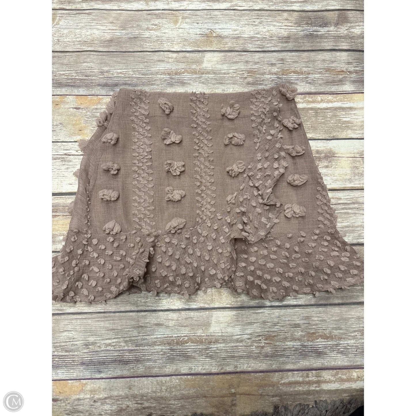 Skirt Mini & Short By &merci In Tan, Size: M