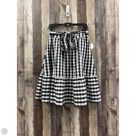 Skirt Midi By J. Crew In Checkered Pattern, Size: Xs
