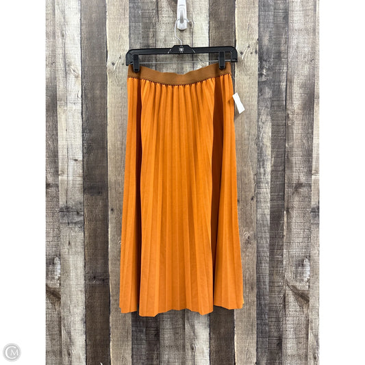 Skirt Maxi By Shein In Copper, Size: S