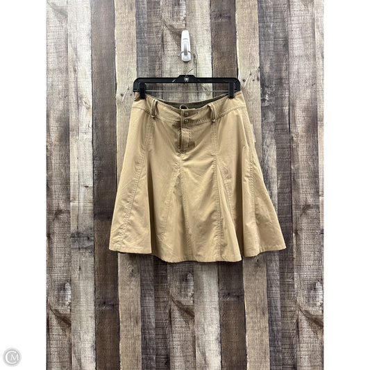 Skort By Athleta In Tan, Size: M