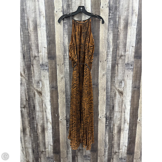 Dress Casual Maxi By White House Black Market In Snakeskin Print, Size: S