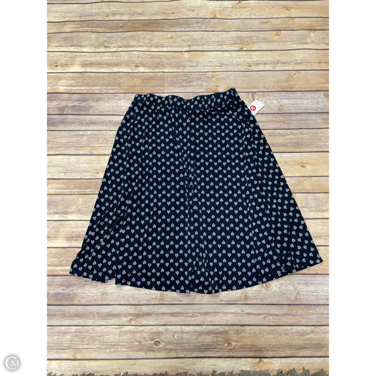 Skirt Mini & Short By Gilli In Navy, Size: L