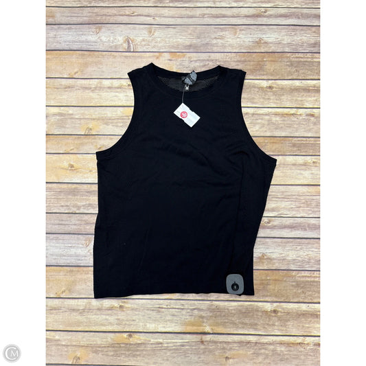 Athletic Tank Top By Spyder In Black, Size: L