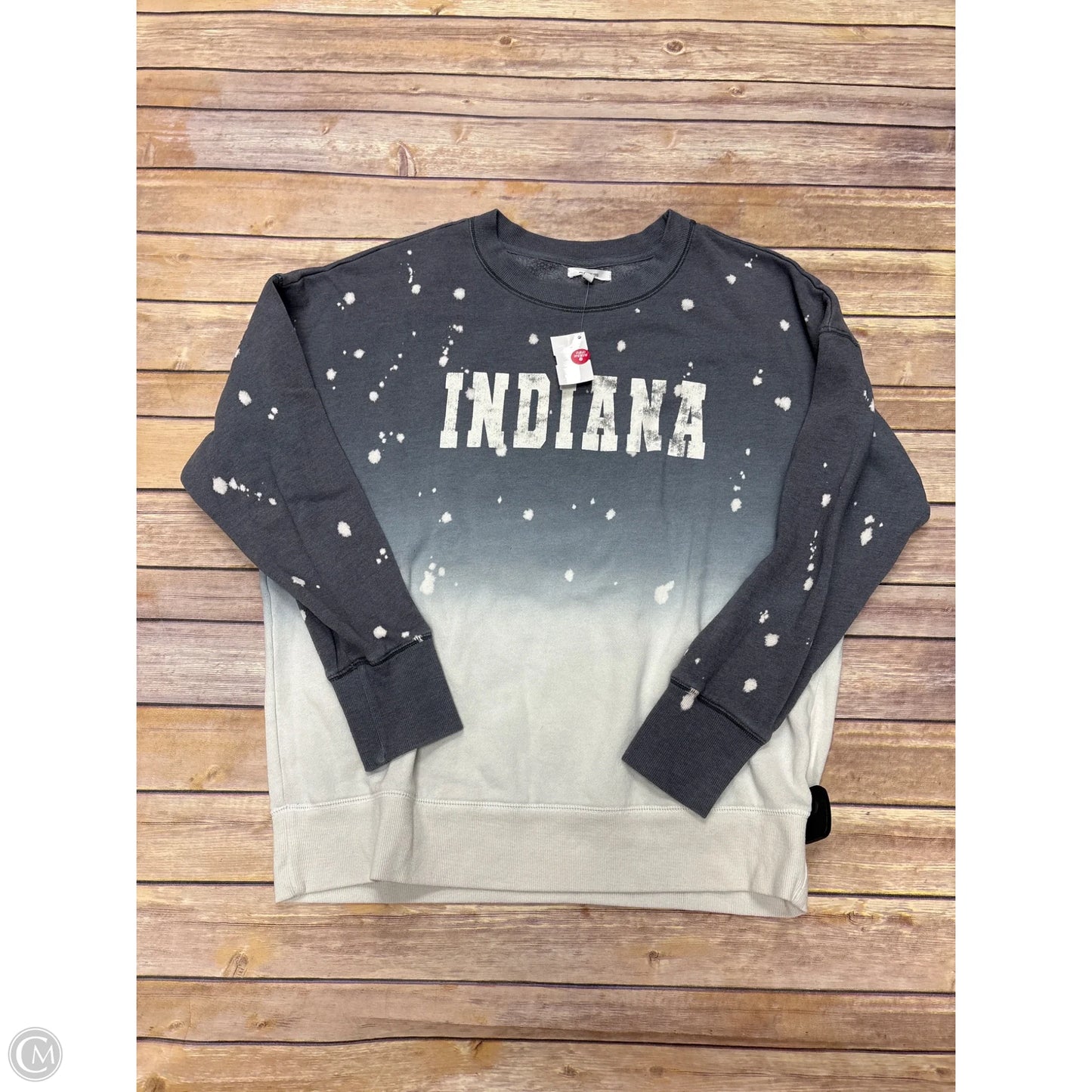 Sweatshirt Crewneck By Maurices In Tie Dye Print, Size: L