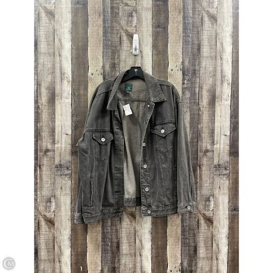 Jacket Denim By Wild Fable In Black Denim, Size: L