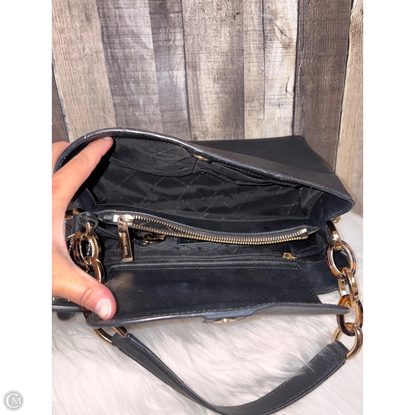 Handbag Designer By Michael Kors, Size: Medium
