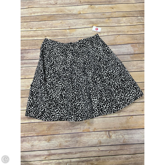 Skirt Mini & Short By Banana Republic In Animal Print, Size: M
