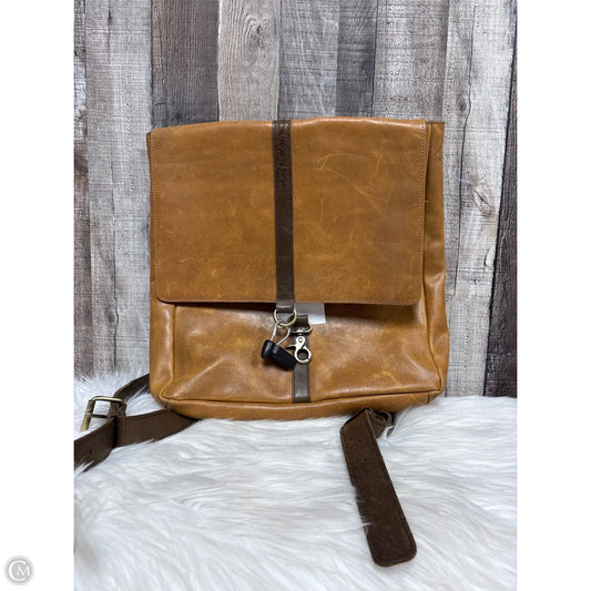 Backpack Leather By Clothes Mentor, Size: Large