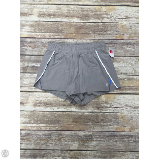 Athletic Shorts By Spyder In Taupe, Size: S