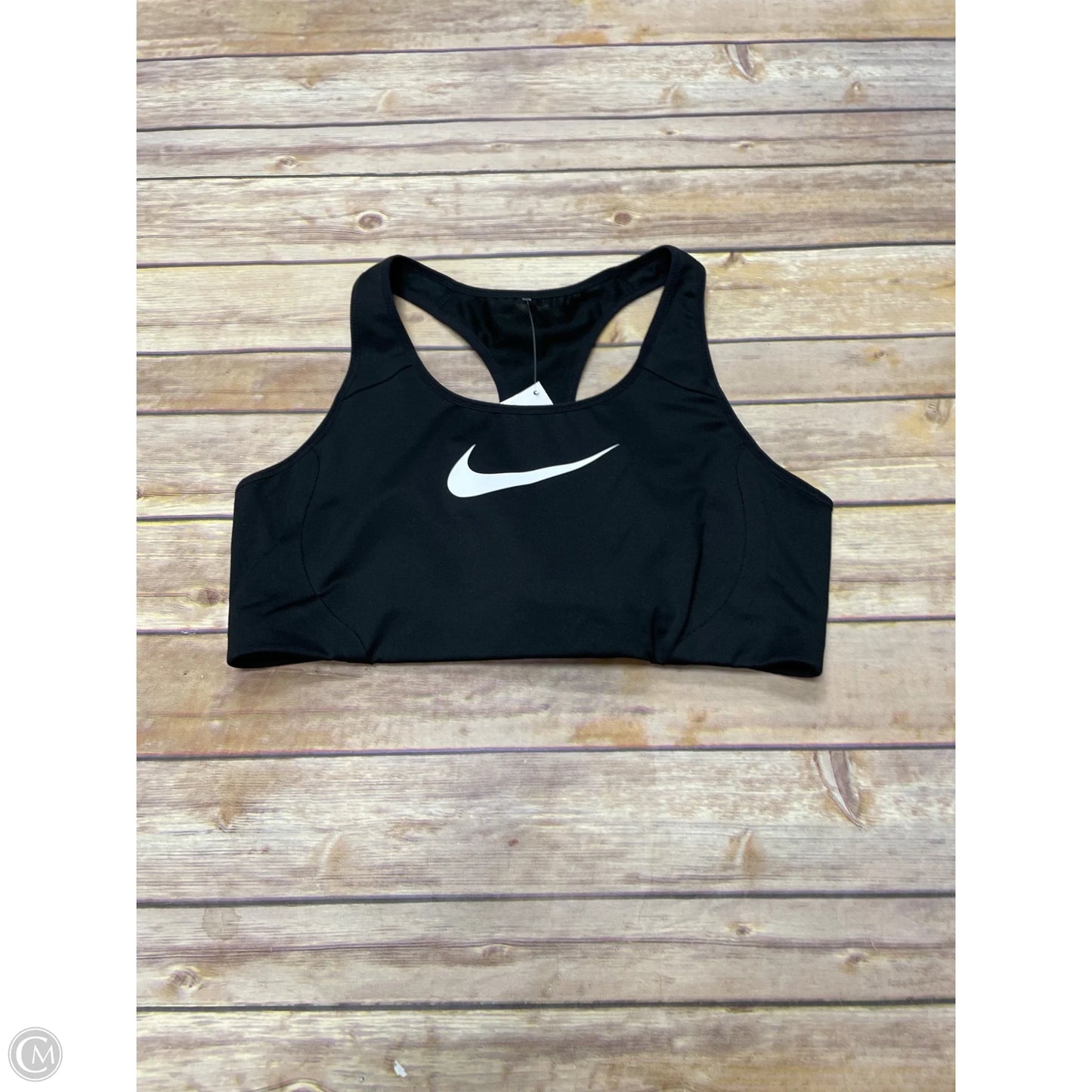Athletic Bra By Nike In Black, Size: L